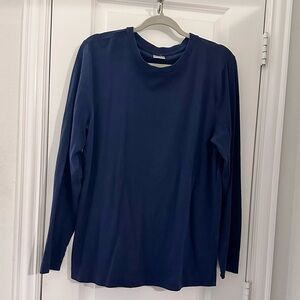 Soma Navy Blue Long Sleeve Shirt